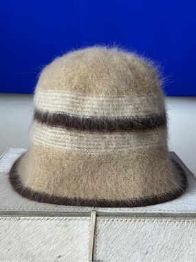 Vintage Runway Kai Kühne Mohair Bucket Hat